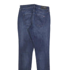 TOMMY HILFIGER Womens Jeans Blue Slim Skinny Denim Medium W28 L30 Stylish Zip