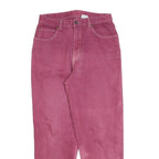 NORWISS Womens Jeans Pink Regular Straight Denim Light W30 L28 Classic Zip
