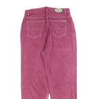 NORWISS Womens Jeans Pink Regular Straight Denim Light W30 L28 Classic Zip
