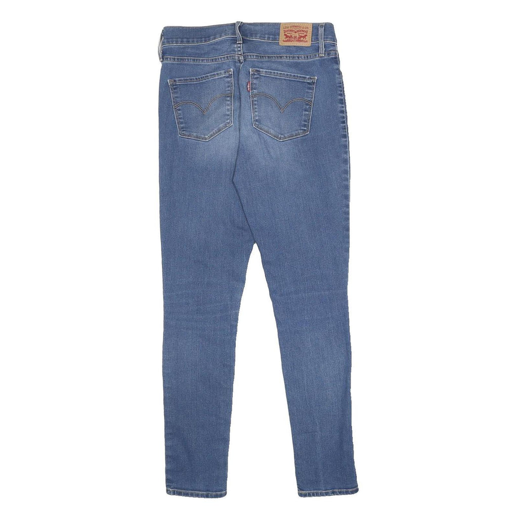 LEVI'S 311 Womens Slim Blue Denim Medium Jeans W26 L30 Zip Classic Fit