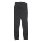 LEVI'S Womens Jeans Black Slim Skinny Denim Medium W29 L30 710 Super Skinny