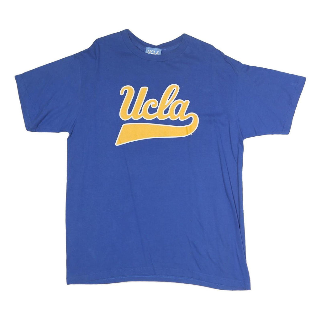 UCLA Mens Blue Graphic T-Shirt XL Short Sleeve Round Neck Cotton Casual