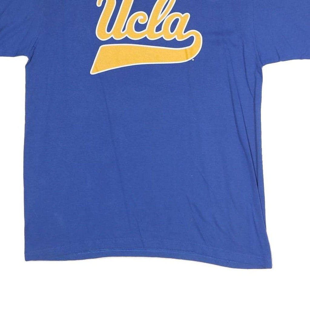 UCLA Mens Blue Graphic T-Shirt XL Short Sleeve Round Neck Cotton Casual