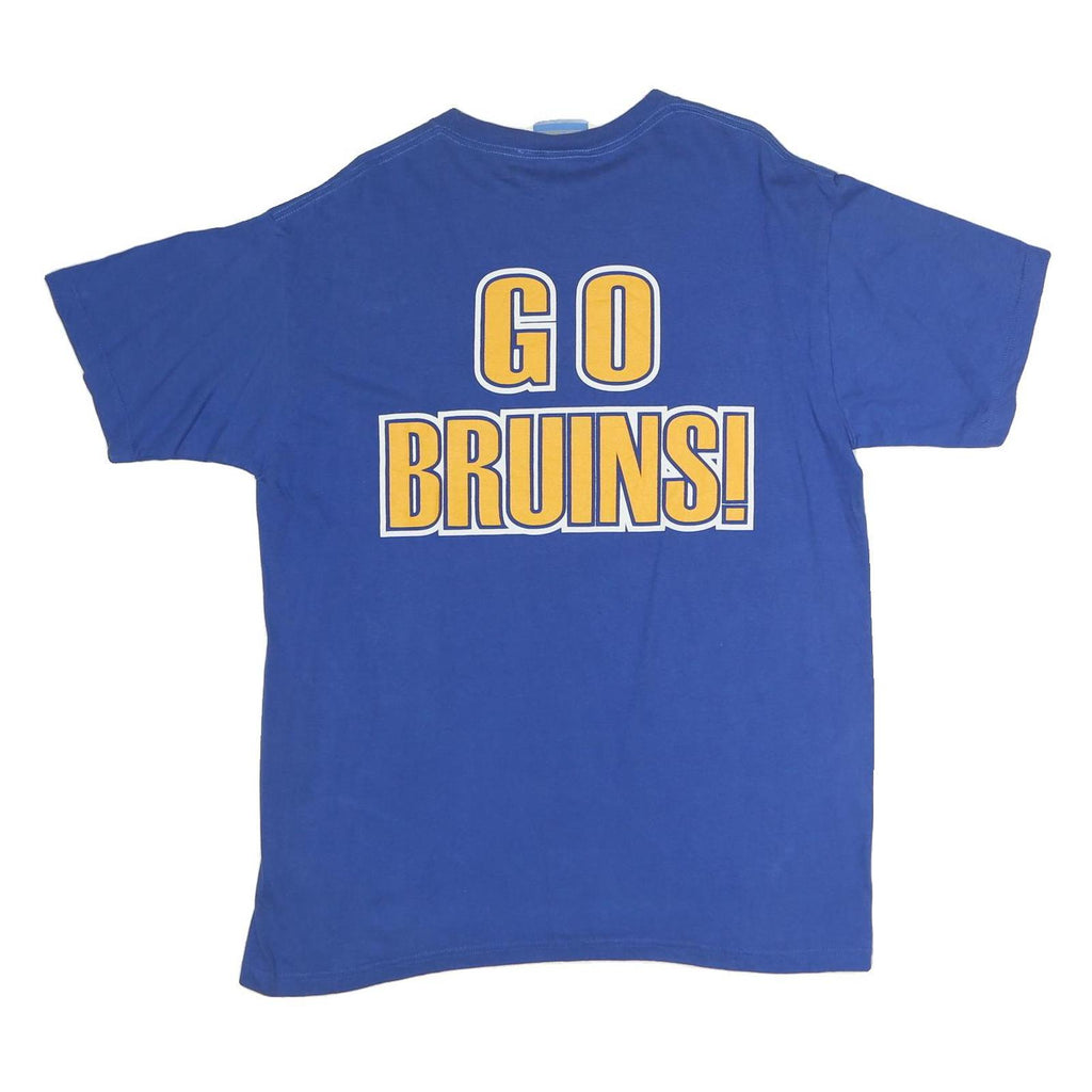 UCLA Mens Blue Graphic T-Shirt XL Short Sleeve Round Neck Cotton Casual