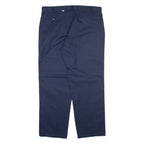 BIG BILL Mens Corduroy Trousers Blue Relaxed Straight W40 L31