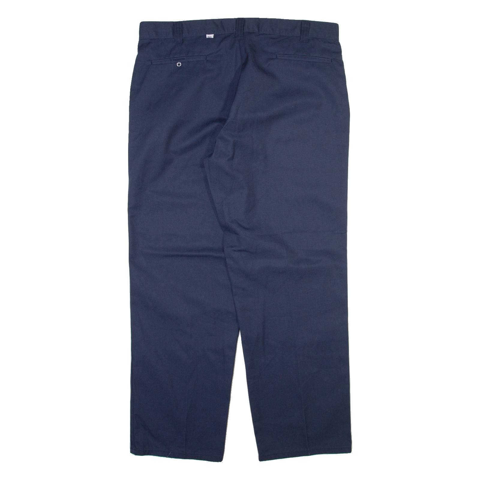 BIG BILL Mens Corduroy Trousers Blue Relaxed Straight W40 L31
