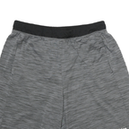ADIDAS Mens Grey Casual Shorts L W28 Polyester Blend Comfort Fit Sports