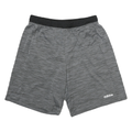 ADIDAS Mens Grey Casual Shorts L W28 Polyester Blend Comfort Fit Sports