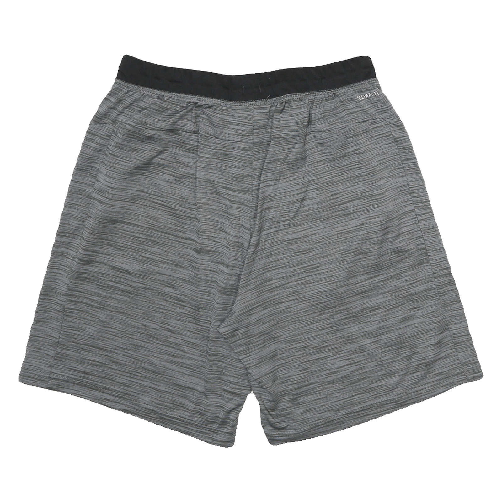 ADIDAS Mens Grey Casual Shorts L W28 Polyester Blend Comfort Fit Sports