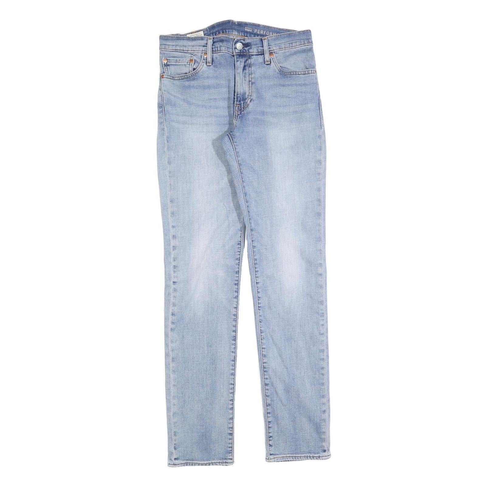 LEVI'S 511 BIG E Mens Slim Jeans Denim Light W30 L32 Classic Fit Zip Closure