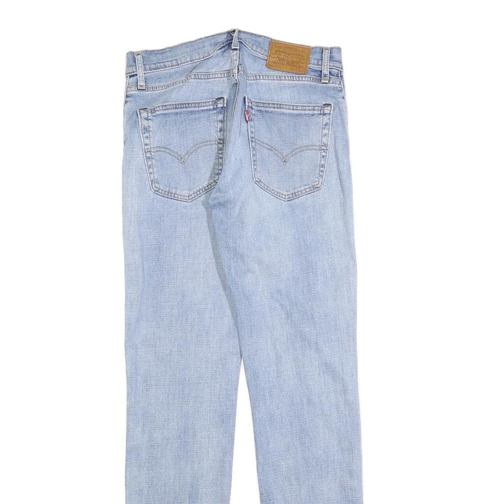 LEVI'S 511 BIG E Mens Slim Jeans Denim Light W30 L32 Classic Fit Zip Closure