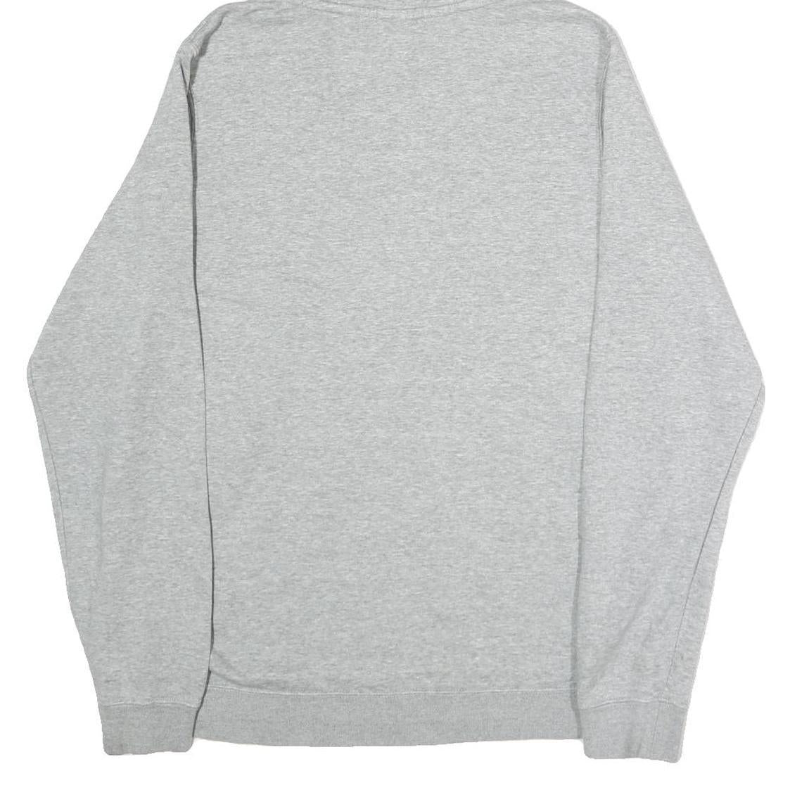 NIKE Mens Grey United States Coast Guard Pullover Hoodie M Semper Paratus Print