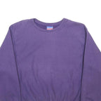 CHAMPION REVERSE WEAVE Womens Purple Sweatshirt M Cotton Blend Crew Neck Casual