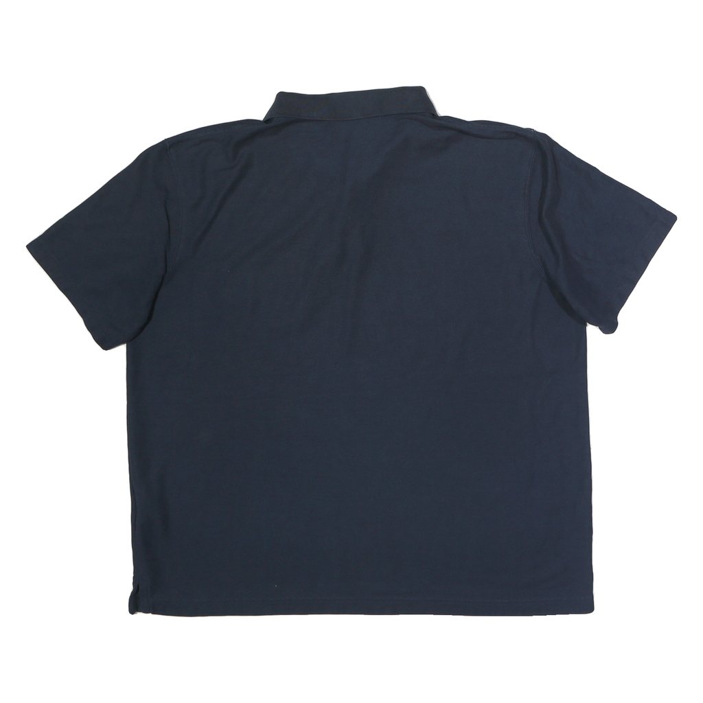 CARHARTT Mens Navy Blue Cotton Short Sleeve Polo Shirt XL Workwear Pocket