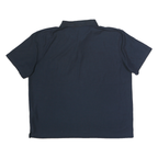 CARHARTT Mens Navy Blue Cotton Short Sleeve Polo Shirt XL Workwear Pocket