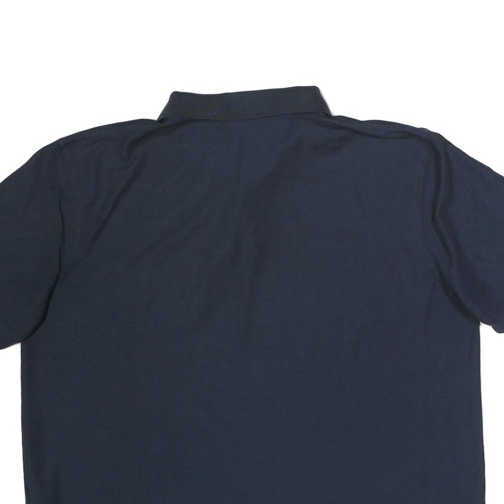 CARHARTT Mens Navy Blue Cotton Short Sleeve Polo Shirt XL Workwear Pocket