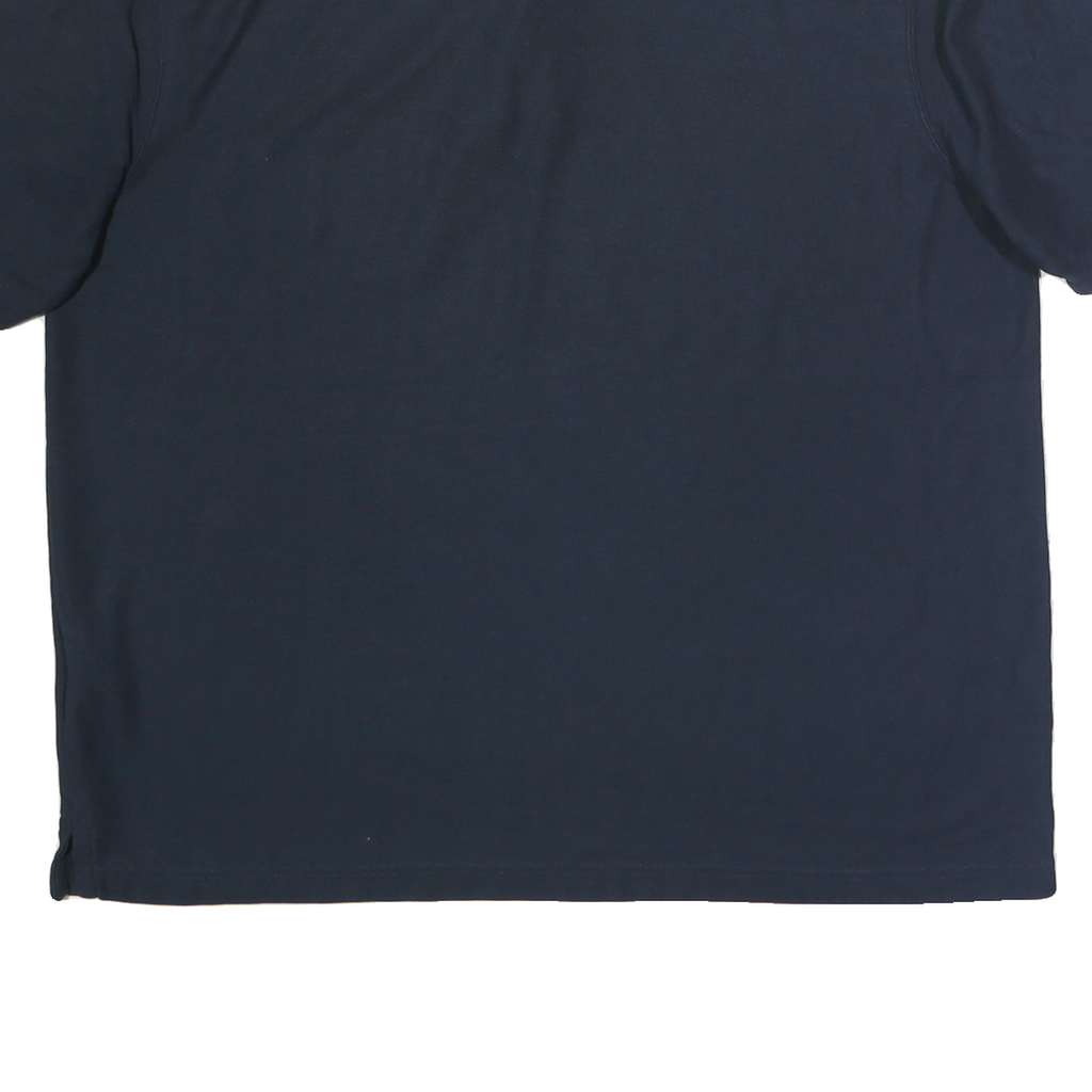 CARHARTT Mens Navy Blue Cotton Short Sleeve Polo Shirt XL Workwear Pocket