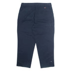 DICKIES Chino Mens Trousers Blue Regular Straight W36 L28