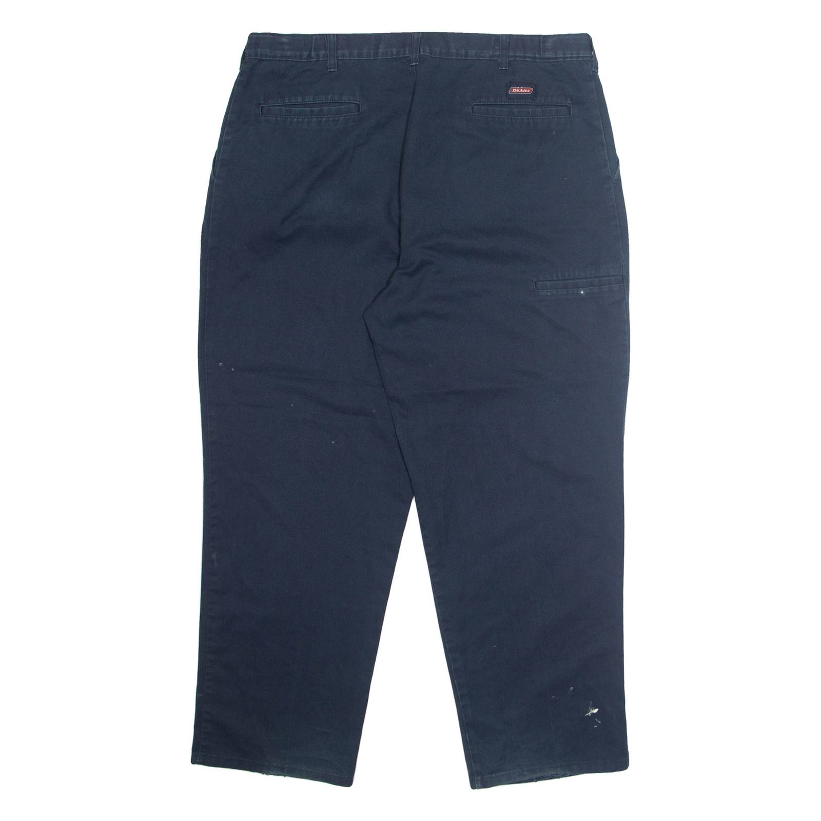 DICKIES Chino Mens Trousers Blue Regular Straight W36 L28