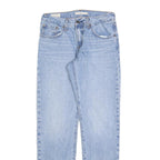 LEVI'S Womens Regular Fit Blue Denim Light Wash Jeans W26 L31 Classic Zip Pocket