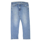 LEVI'S 505 Jeans Mens Blue Regular Straight Stone Wash W38 L30