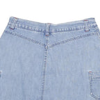 SONOMA Womens Blue Denim Cargo Mini Skirt Cotton Blend XS Casual Pocket Detail