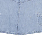 SONOMA Womens Blue Denim Cargo Mini Skirt Cotton Blend XS Casual Pocket Detail