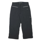 MAMM Womens Black Polyester Blend Relaxed Leg Trousers W27 L21 Outdoor