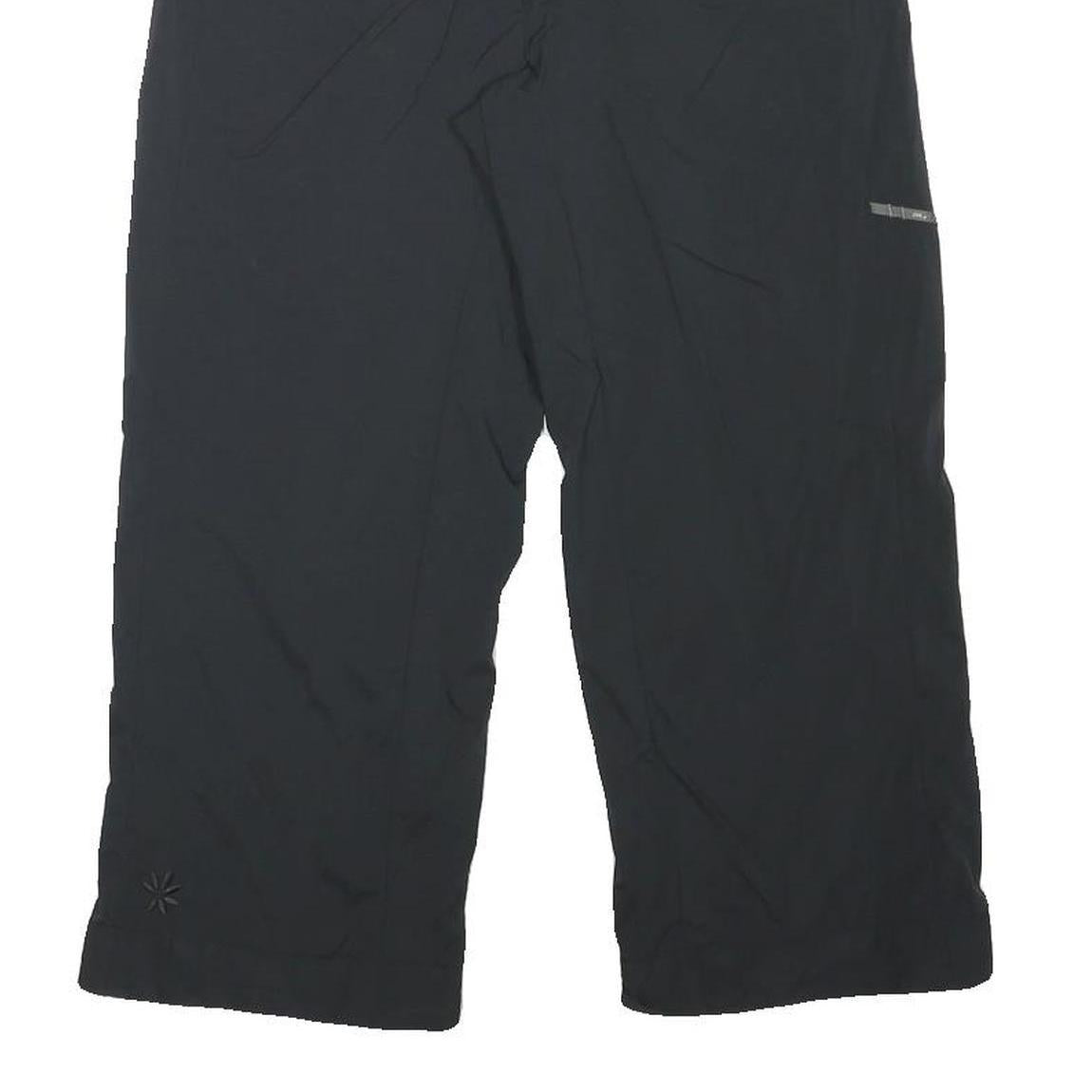 MAMM Womens Black Polyester Blend Relaxed Leg Trousers W27 L21 Outdoor