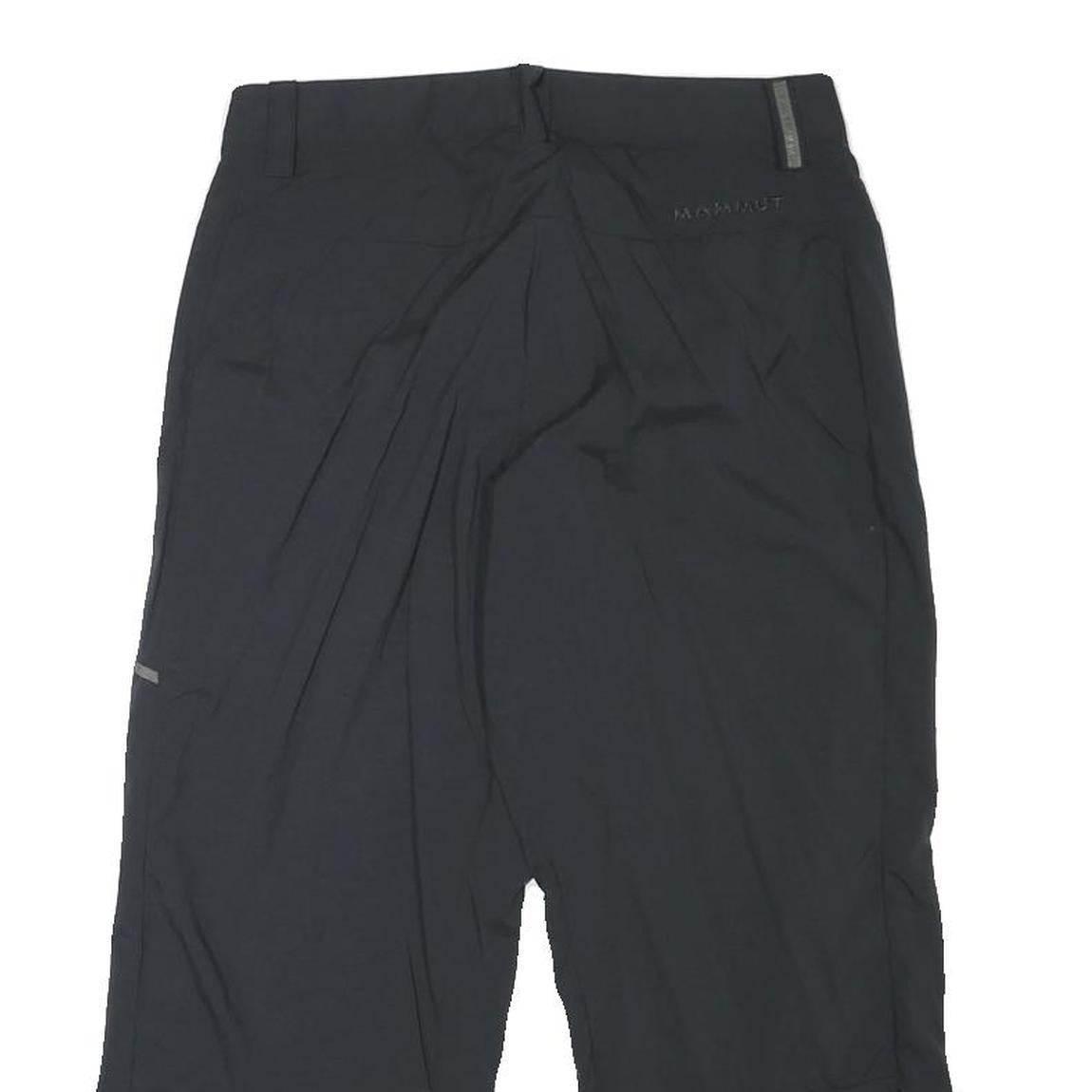 MAMM Womens Black Polyester Blend Relaxed Leg Trousers W27 L21 Outdoor