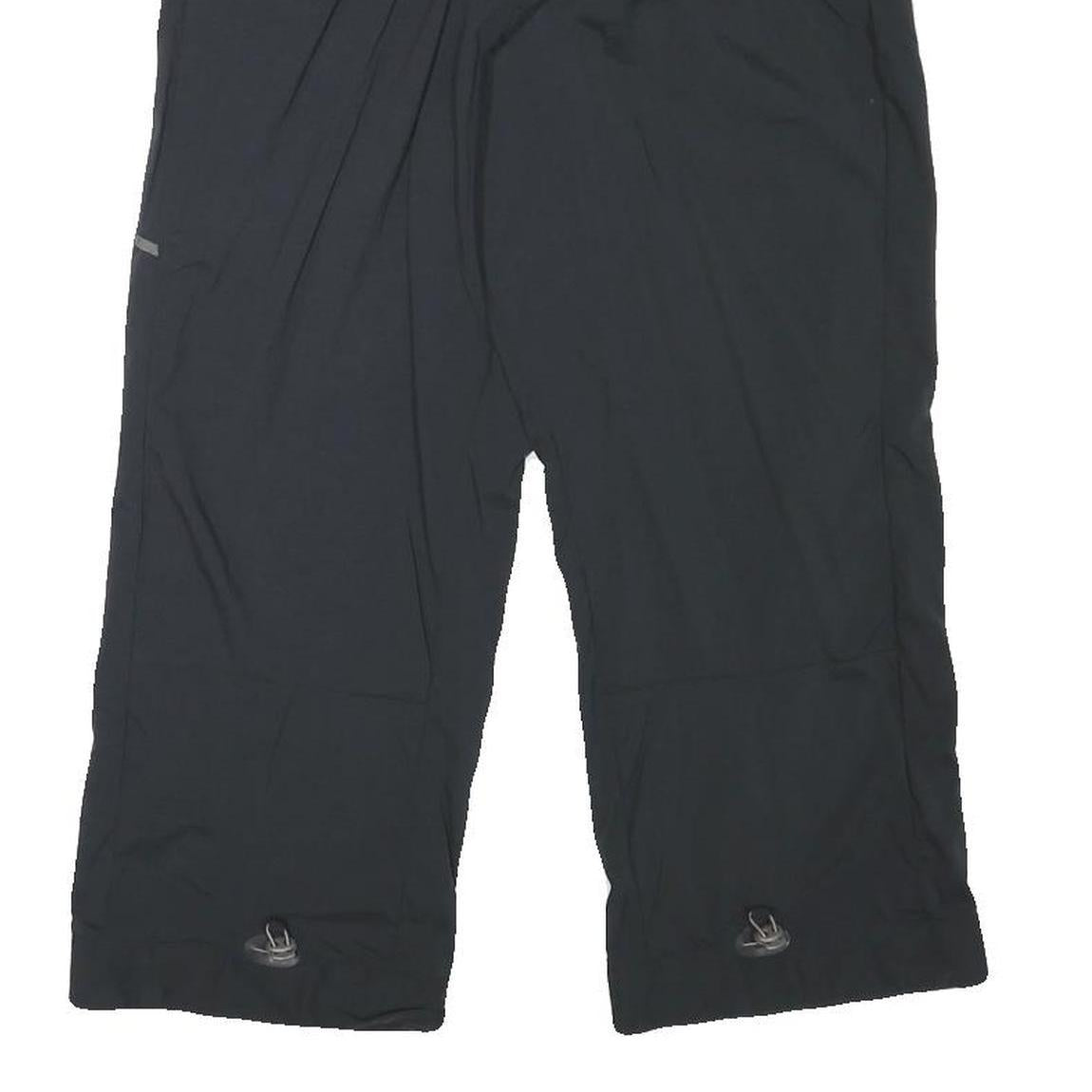 MAMM Womens Black Polyester Blend Relaxed Leg Trousers W27 L21 Outdoor