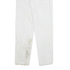 LEVI'S Mens Regular Fit White Denim Jeans W27 L32 Zip Classic Cotton Blend