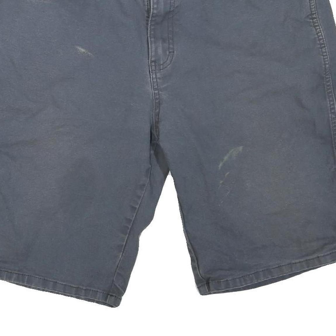 DICKIES Mens Shorts Blue Casual L W36 Cotton Blend Durable Workwear Pocket