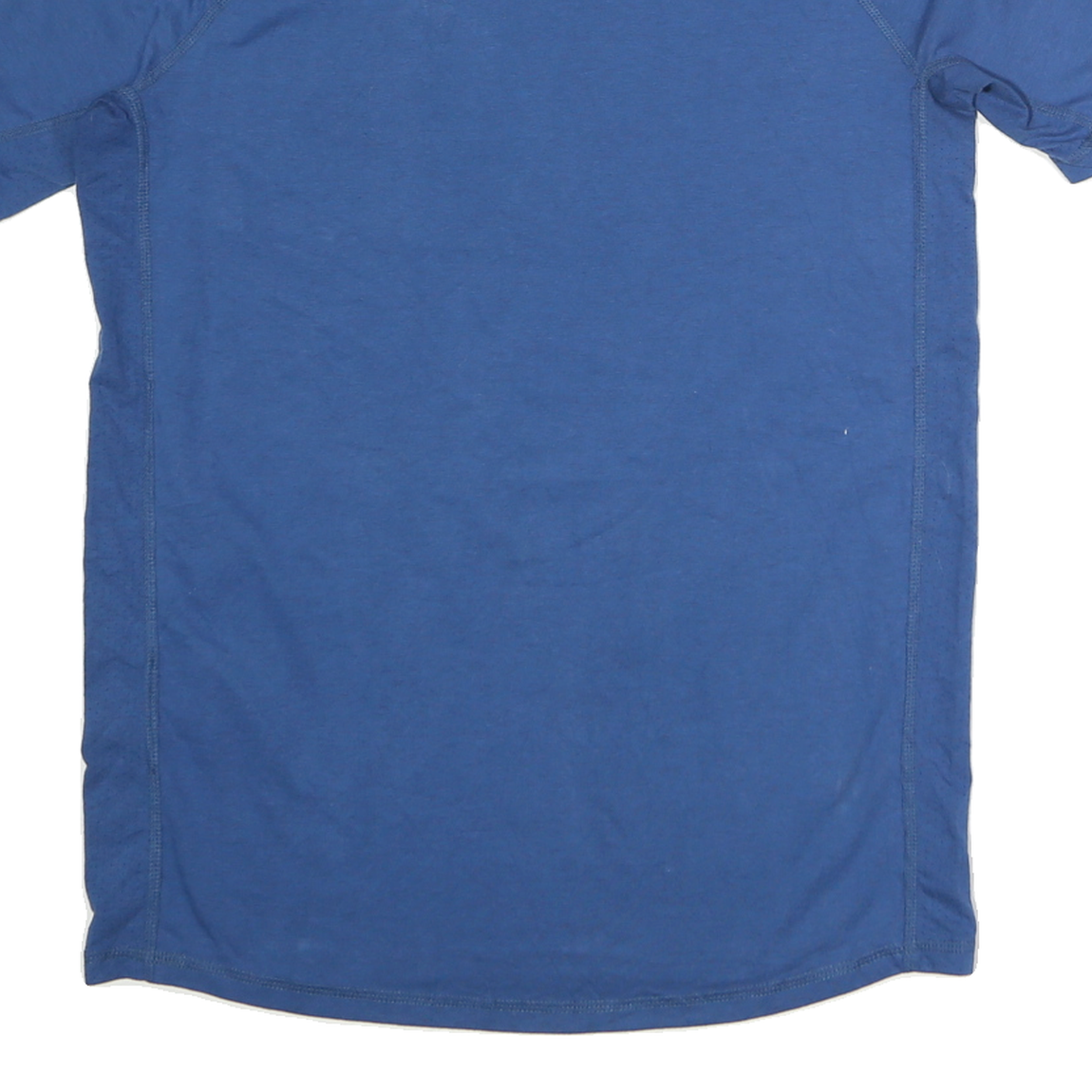 CARHARTT Mens Blue Pocket T-Shirt S Short Sleeve Crew Neck Polyester Comfort