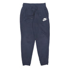 NIKE Womens Joggers Navy Blue & Navy Slim Fit Tapered Leg S W26 L25 Casual