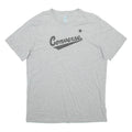 CONVERSE Womens T-Shirt Grey 2XL