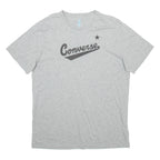 CONVERSE Womens T-Shirt Grey 2XL
