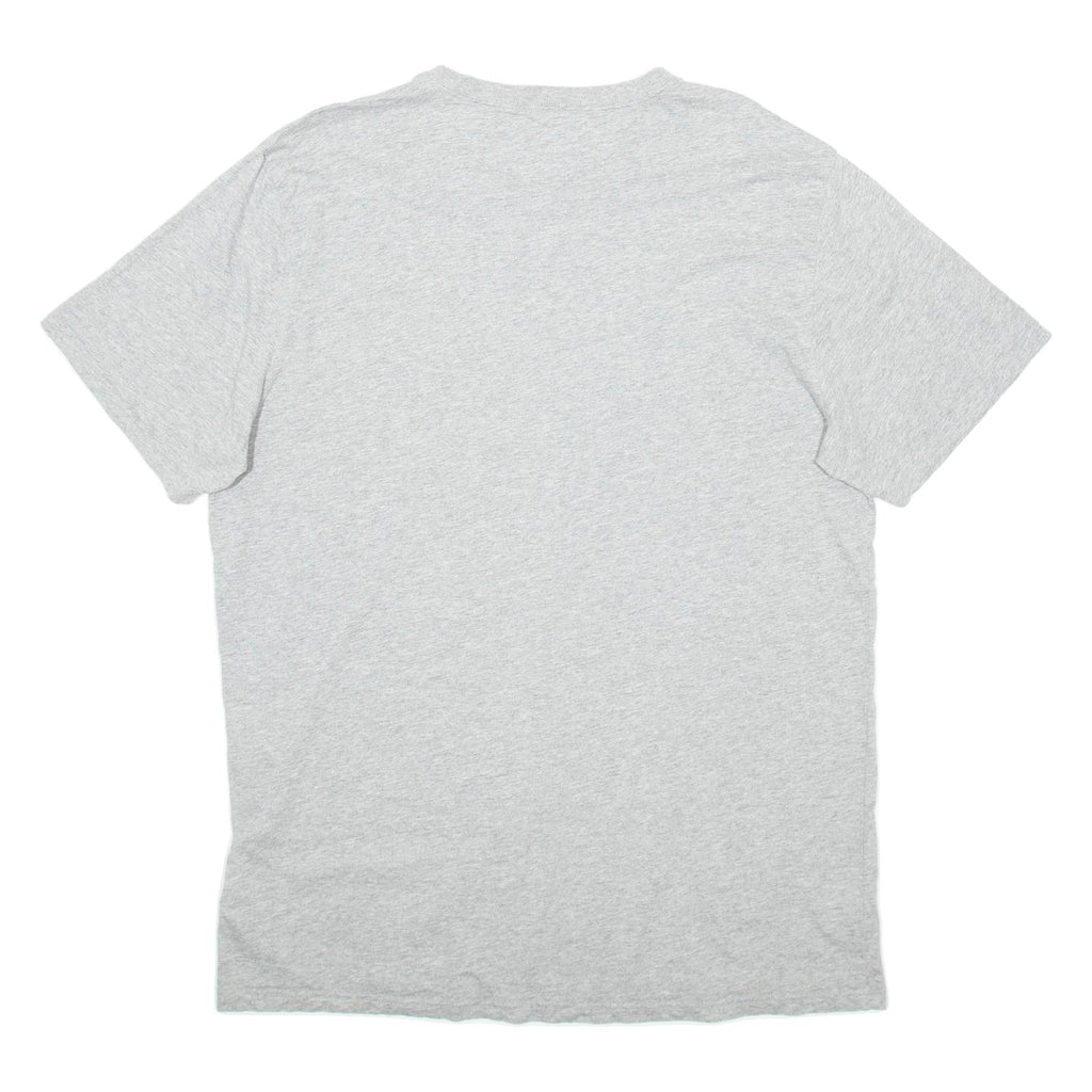 CONVERSE Womens T-Shirt Grey 2XL