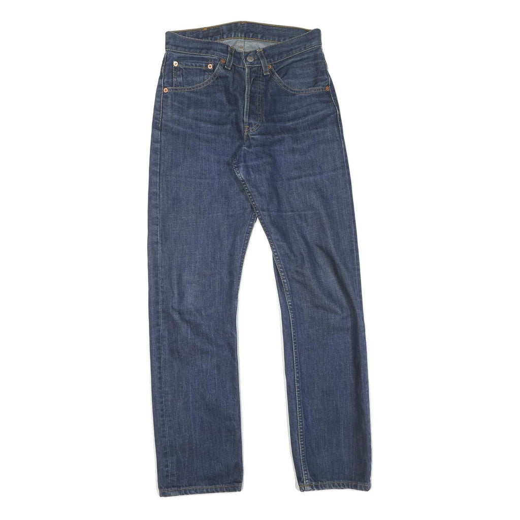 LEVI'S Mens Jeans Blue Regular Straight Denim W28 L30 Classic Casual