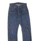 LEVI'S Mens Jeans Blue Regular Straight Denim W28 L30 Classic Casual