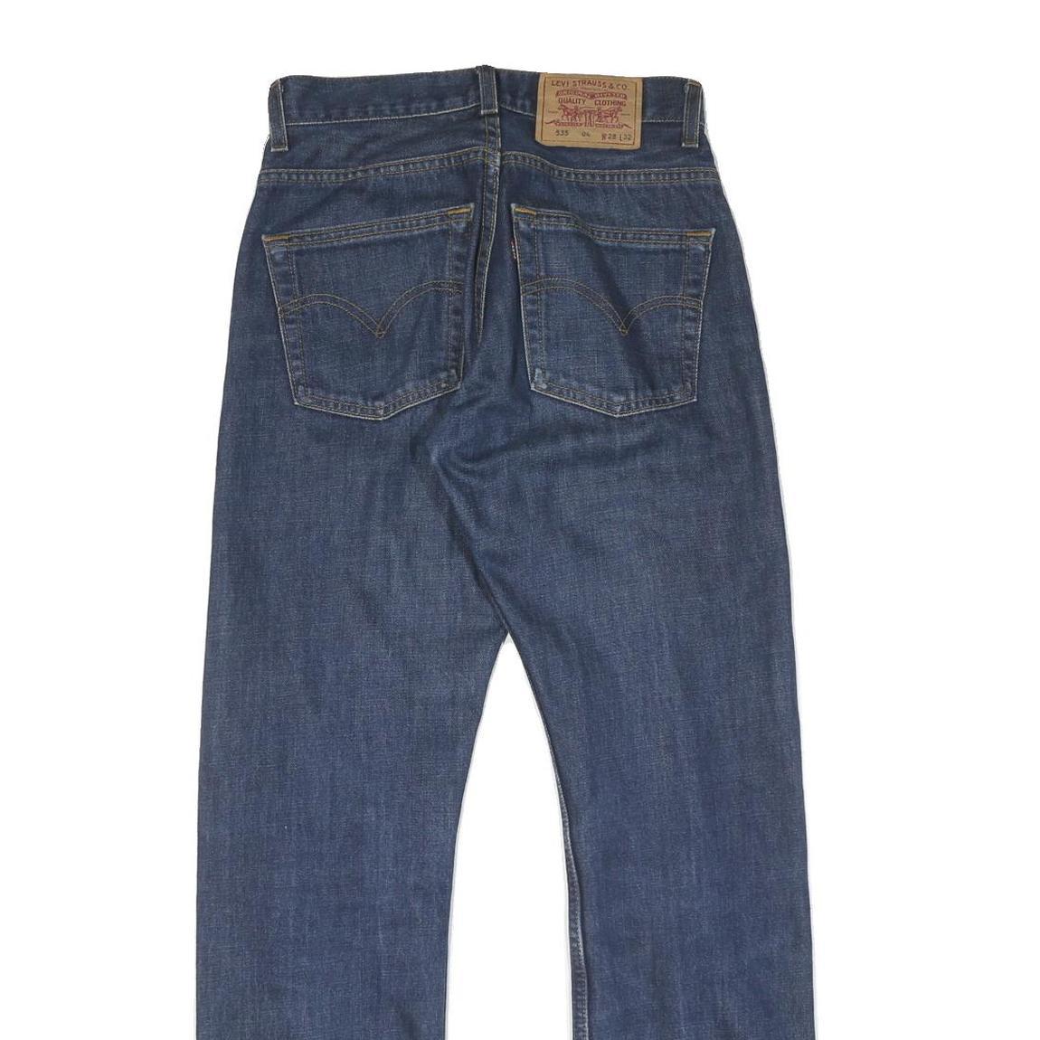 LEVI'S Mens Jeans Blue Regular Straight Denim W28 L30 Classic Casual