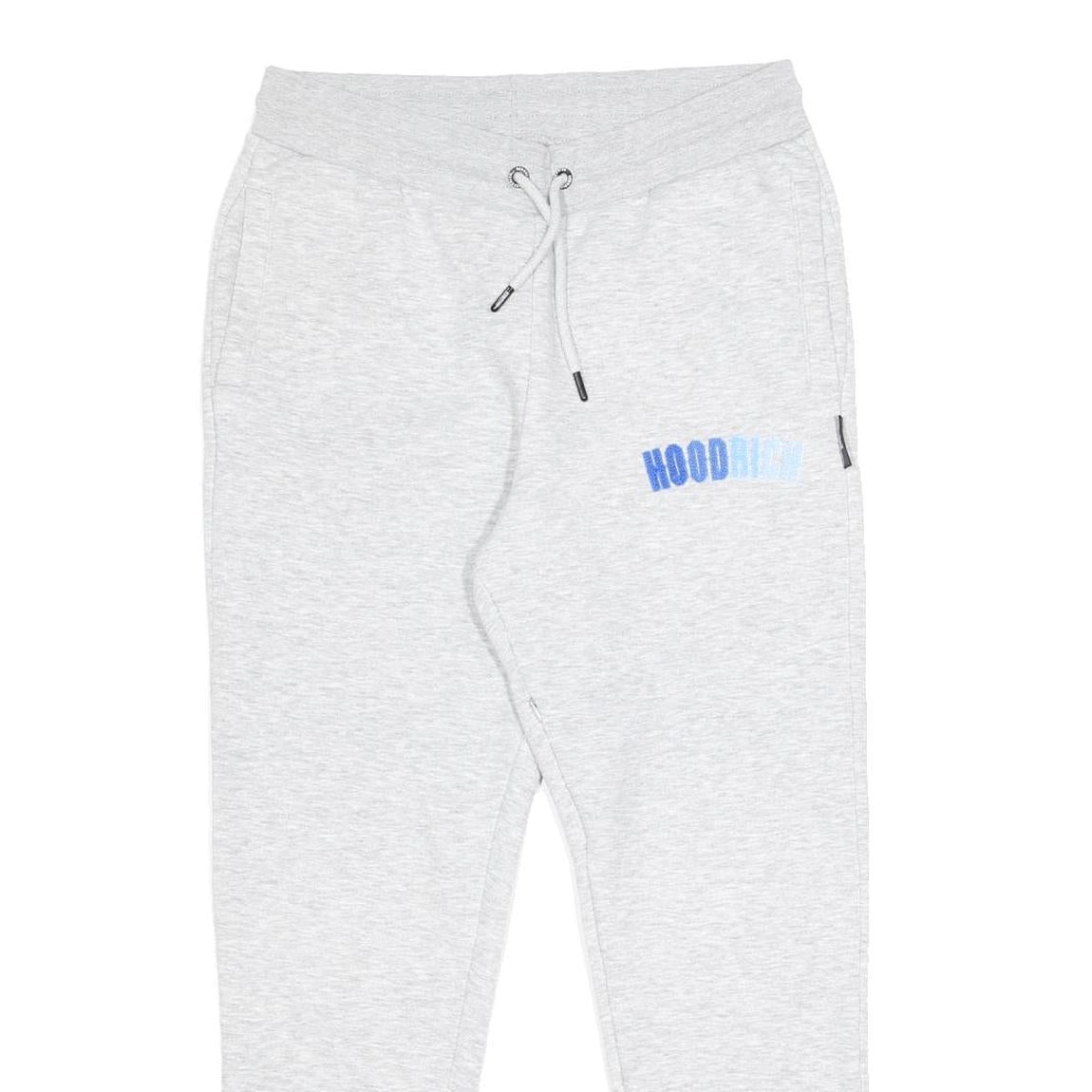 HOODRICH Mens Joggers Grey M W30 L27 Cotton Blend Slim Tapered Fit Casual