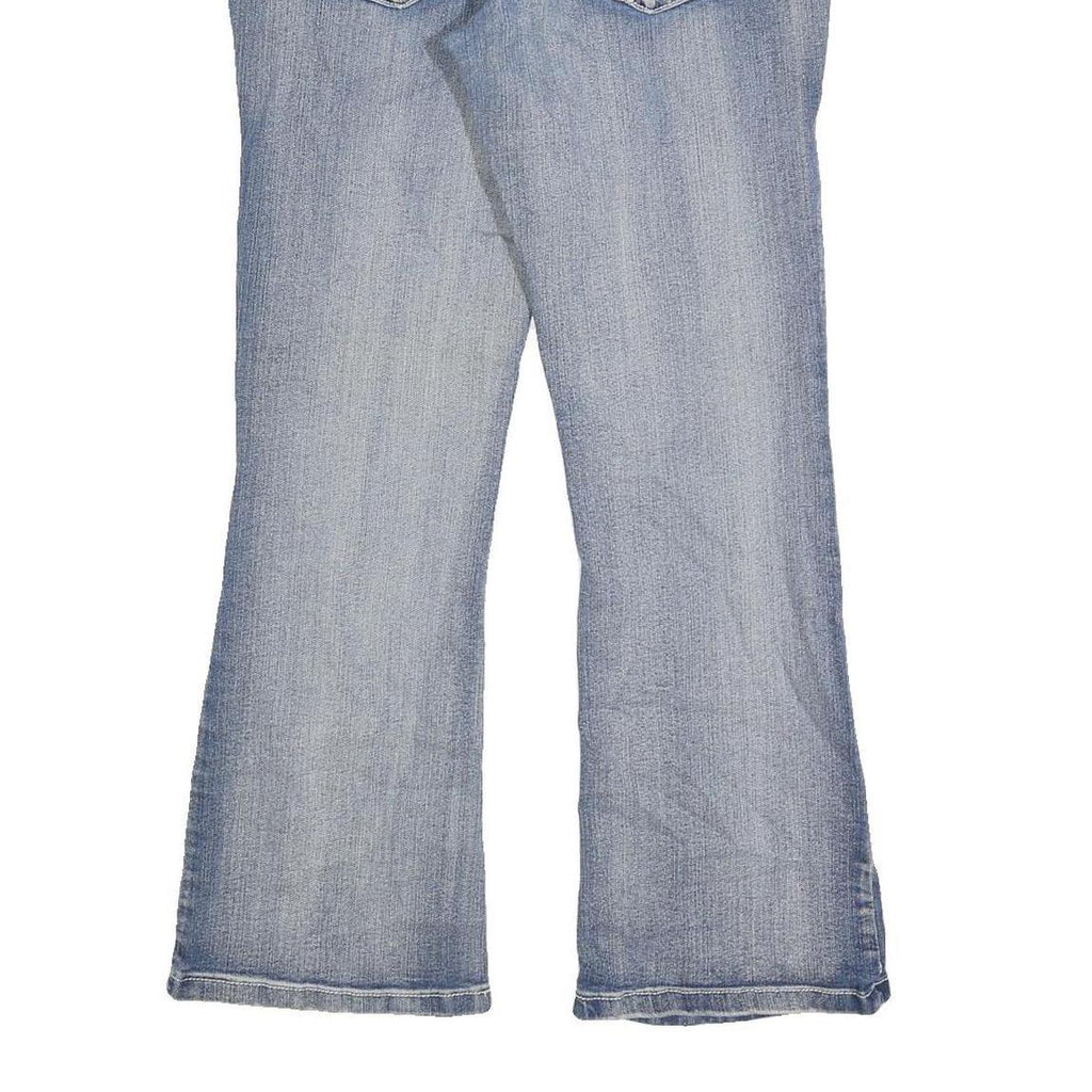 ARYIA Womens Jeans Blue Regular Flair Denim Light W32 L28 Stylish Casual Wear