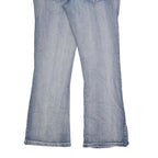 ARYIA Womens Jeans Blue Regular Flair Denim Light W32 L28 Stylish Casual Wear