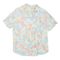 ALFRED DUNNER Womens Pastel Floral Print Shirt Short Sleeve Collared M