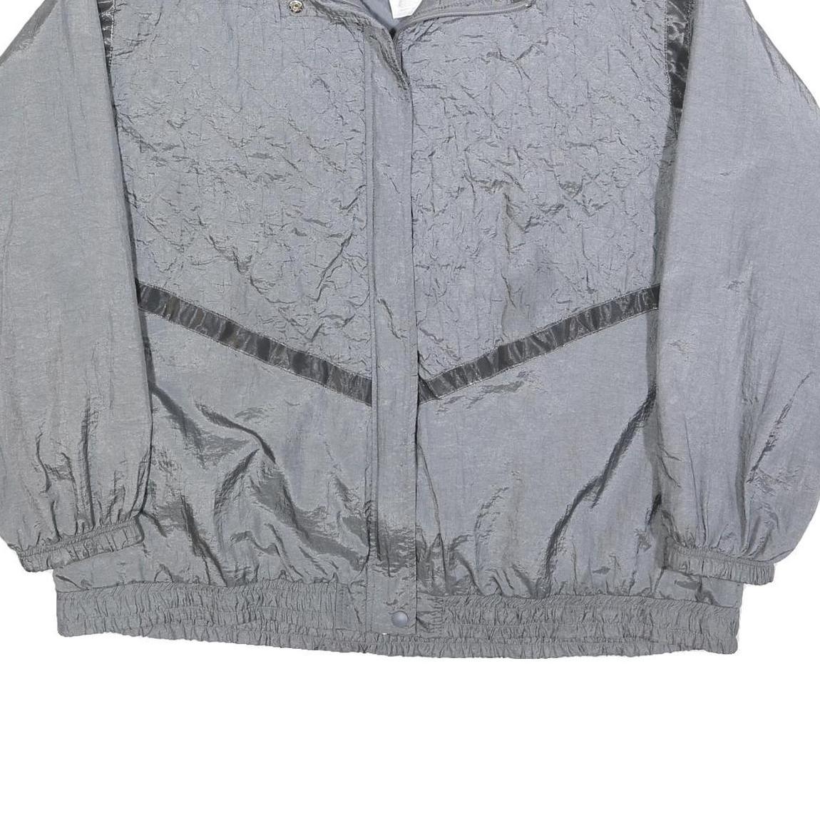 OUTBROOK Womens Grey 3XL Jacket Polyester Blend Zip Up Lightweight Plain