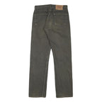 LEVI'S 501 Mens Jeans Grey Regular Straight Denim Medium W28 L31 Classic Button