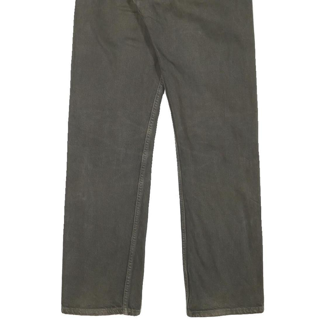 LEVI'S 501 Mens Jeans Grey Regular Straight Denim Medium W28 L31 Classic Button