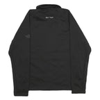 THE NORTH FACE Mens Black Jacket L Polyester Zip Plain Outdoors Casual