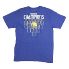 FANATICS Mens Blue 2018 NBA Finals Champions T-Shirt L Short Sleeve Crew Neck